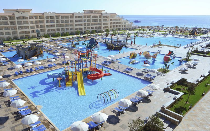 Pool på Albatros White Beach Resort i Hurghada.
