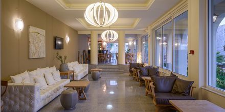 Lobby på hotell Platanias Mare i Platanias, Kreta.