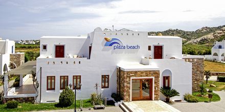 Hotell Plaza Beach i Agia Anna, Grekland.
