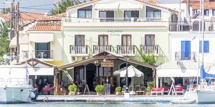 Hotell Polixeni på Samos i Grekland.