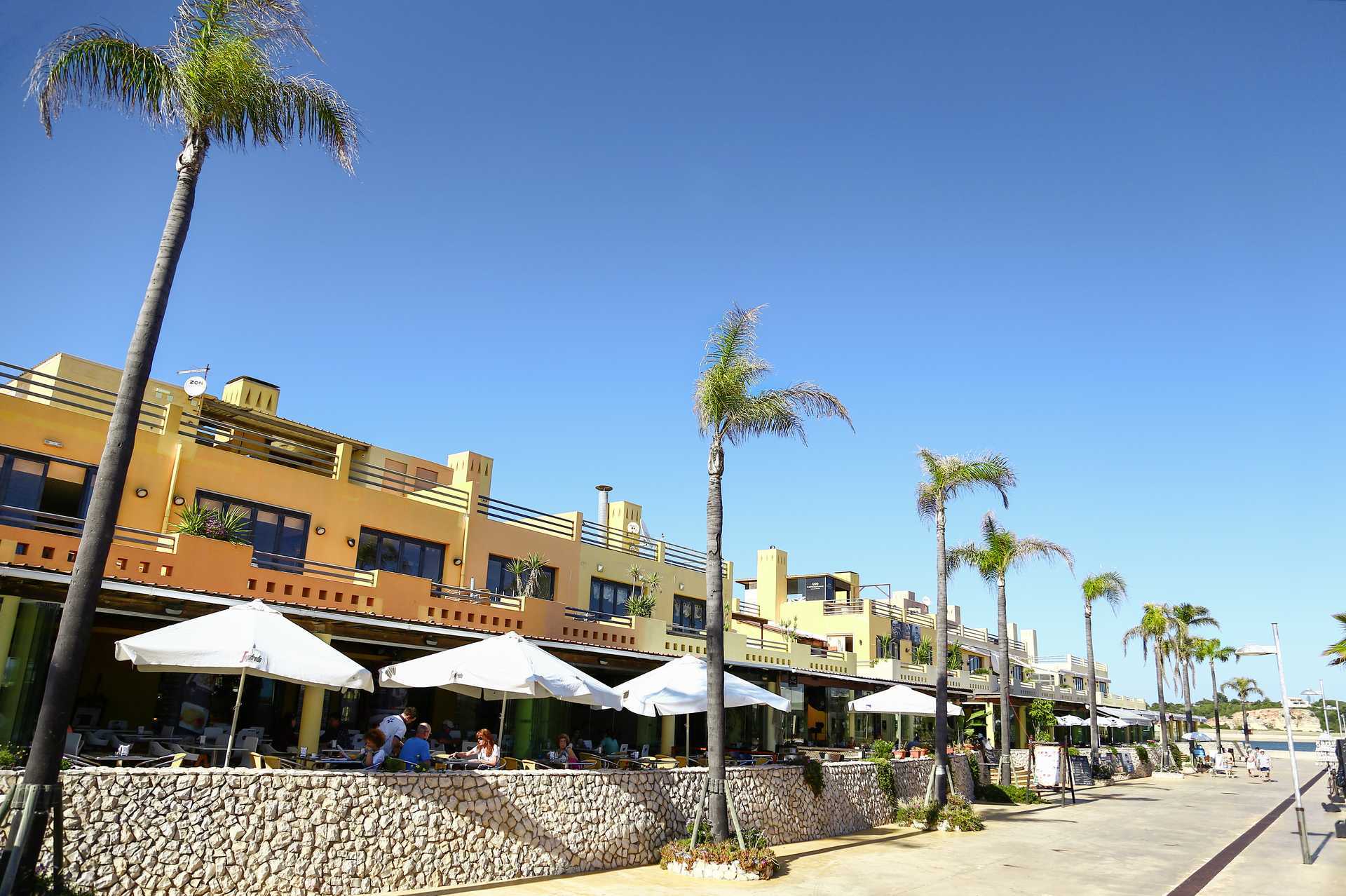 Portimao på Algarvekusten, Portugal.