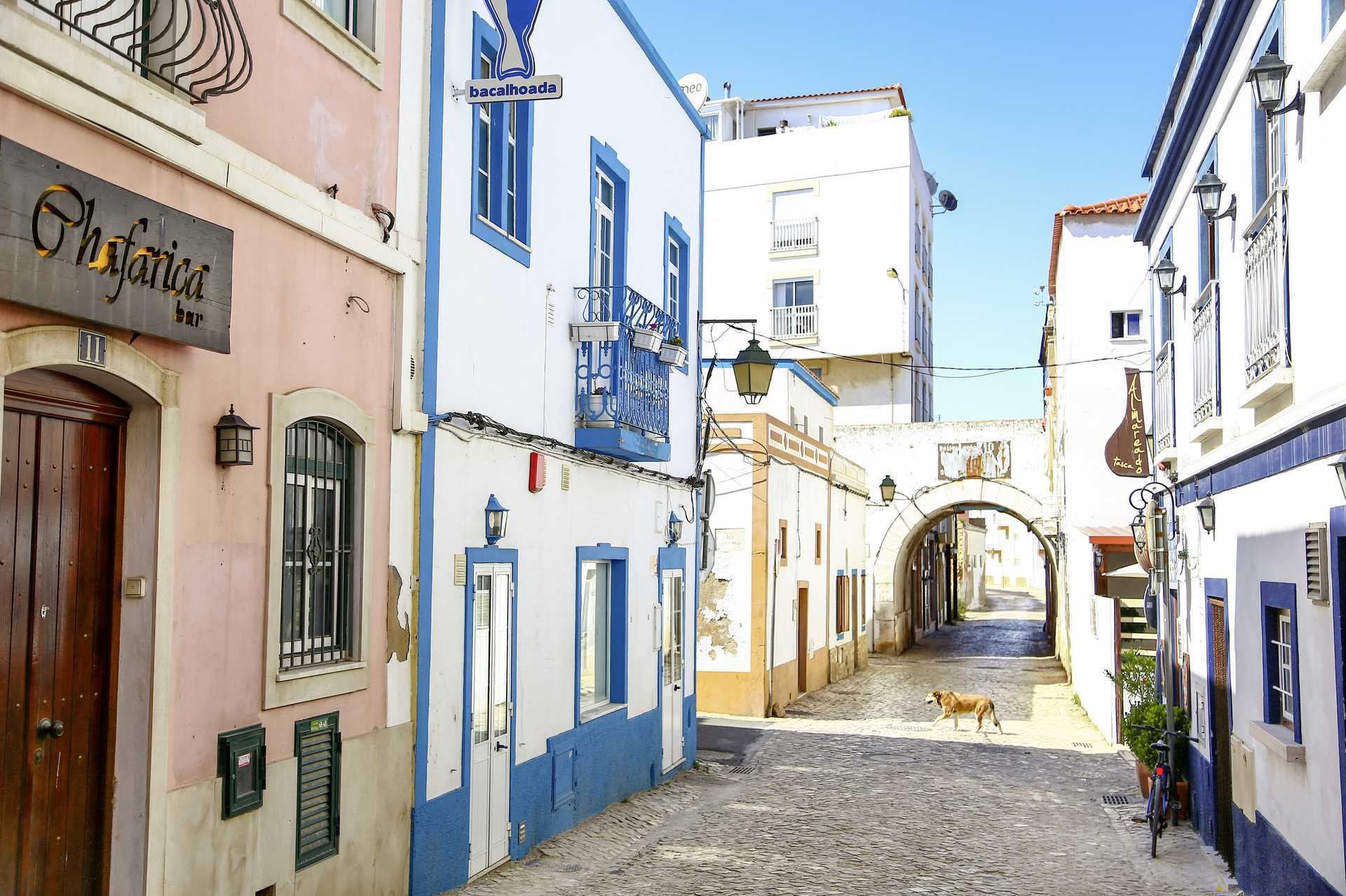 Portimao på Algarvekusten, Portugal.