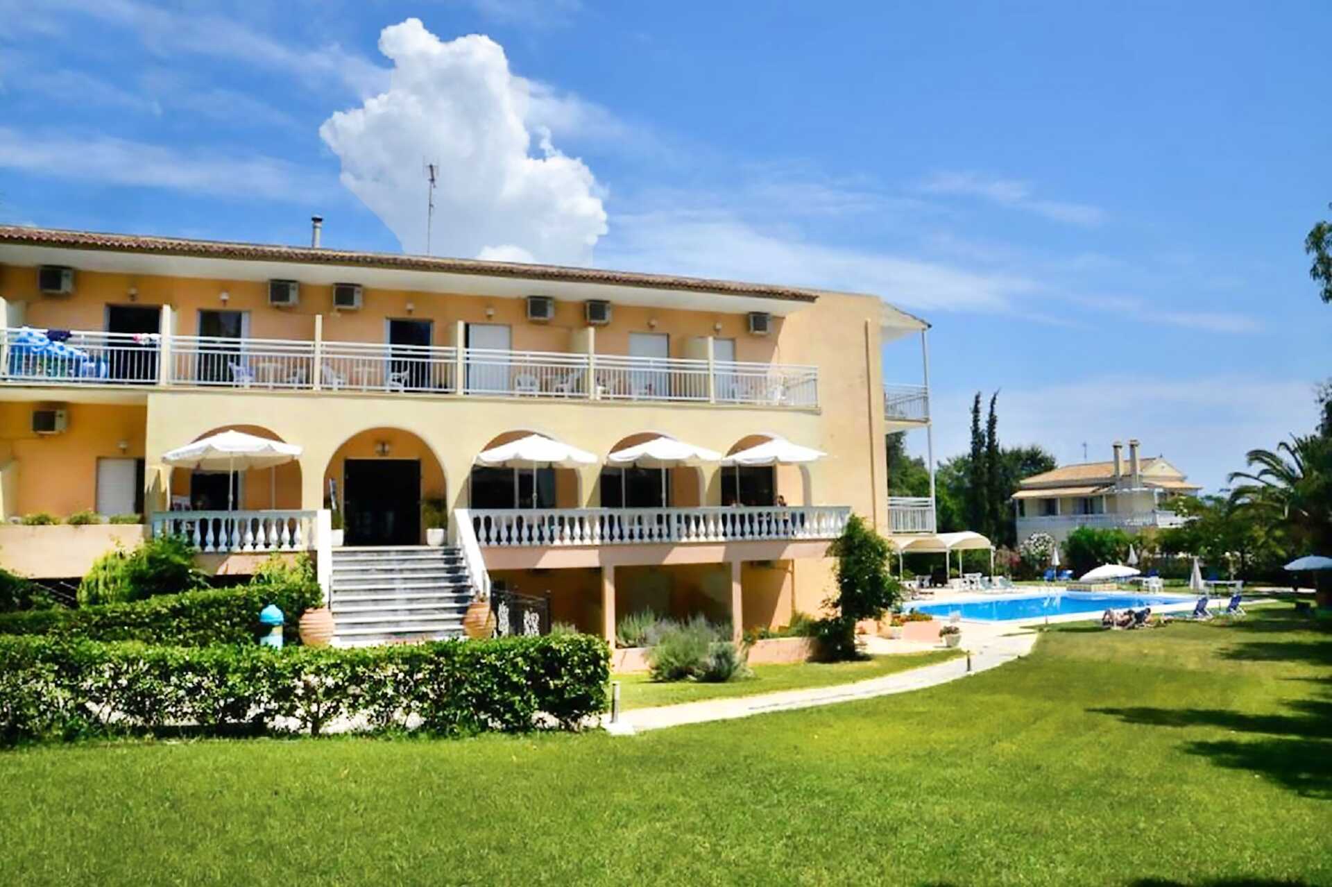 Hotell Primavera i Dassia, Korfu.