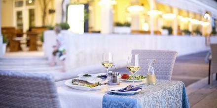 Restaurangen på hotell Primordia i Podgora på Makarska Rivieran.