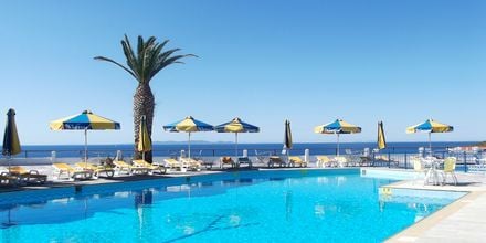 Poolområdet vid Princessa Riviera Resort på Samos, Grekland.