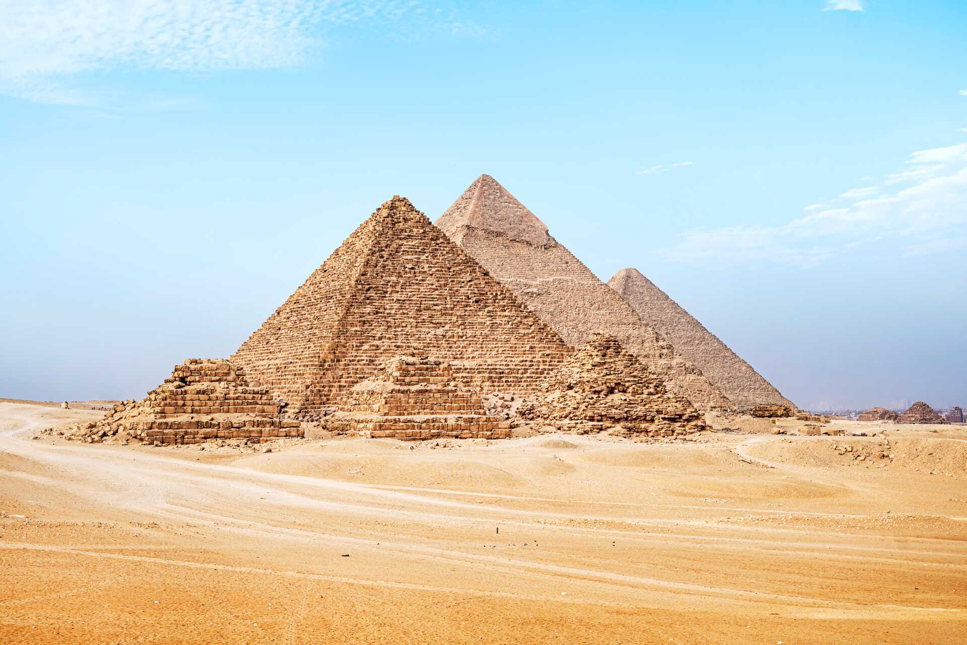 Pyramiderna och sfinxen