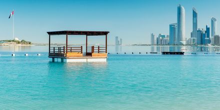 Bad och spa på hotell Radisson Blu Hotel & Resort Abu Dhabi Corniche i Abu Dhabi.