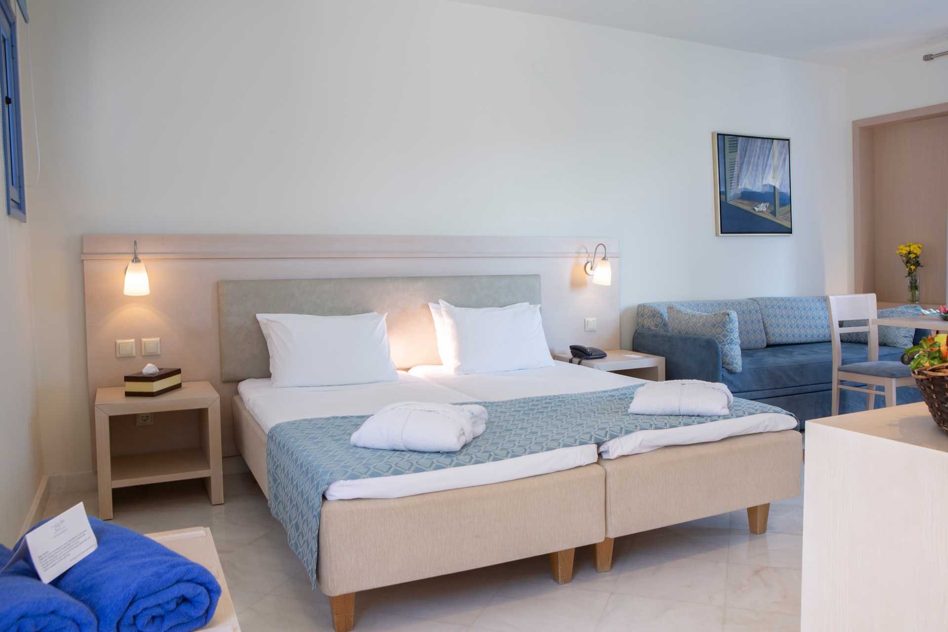 Renoverade dubbelrum