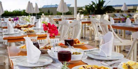 Restaurang på hotell Rethymno Mare Resort, Grekland.