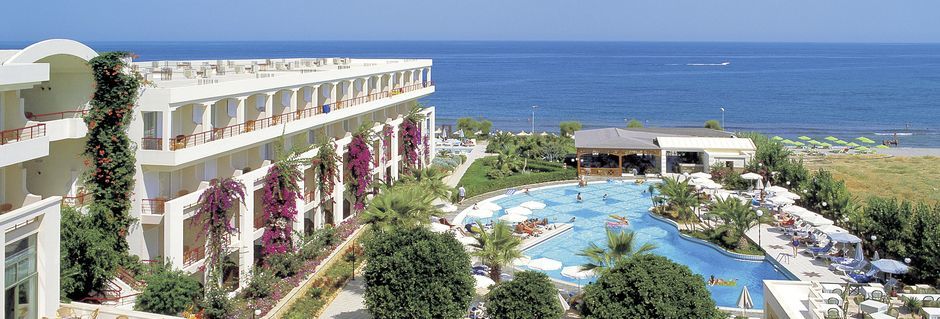 Hotell Rethymno Palace i Rethymnon på Kreta, Grekland.