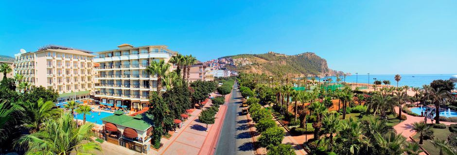 Hotell Riviera i Alanya, Turkiet.