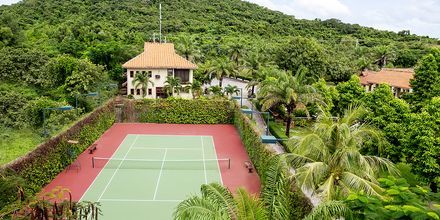 Tennis på hotell Romana Beach Resort i Phan Thiet, Vietnam.
