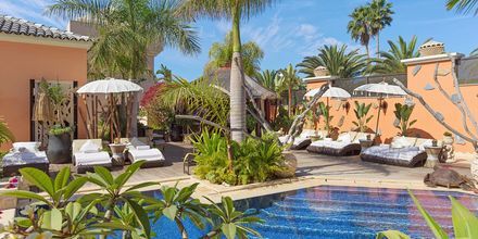 Poolområde på hotell Royal Garden Villas i Playa de las Americas, Teneriffa.