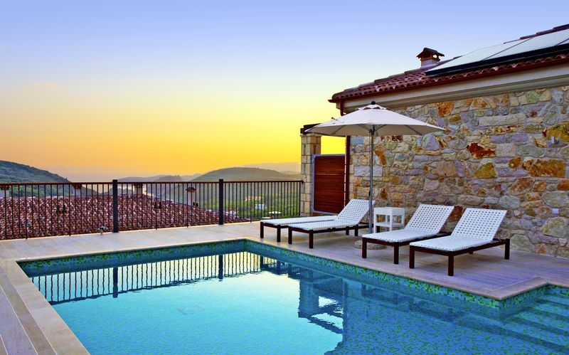 Trerumsvilla på Salvator Hotel Villas & Spa i Parga, Grekland.