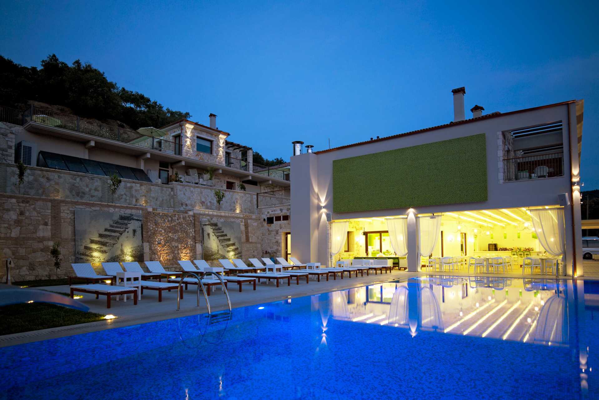 Salvator Hotel Villas & Spa i Parga, Grekland.