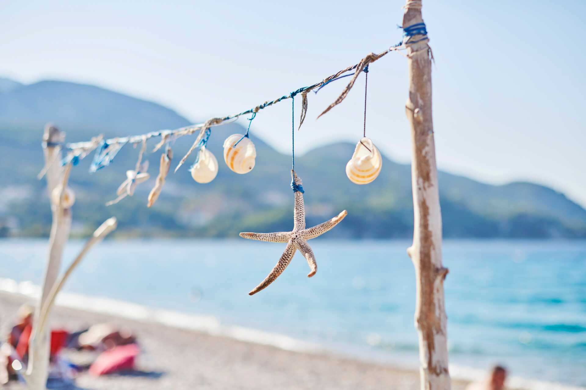 Vackra utsikter i Kokkari på Samos, Grekland.