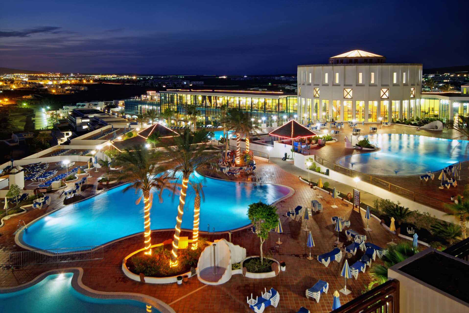 Sandos Papagayo Beach Resort i Playa Blanca, Lanzarote.