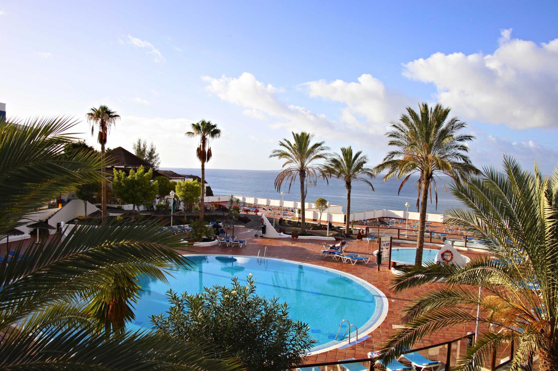 Sandos Papagayo Beach Resort i Playa Blanca, Lanzarote.