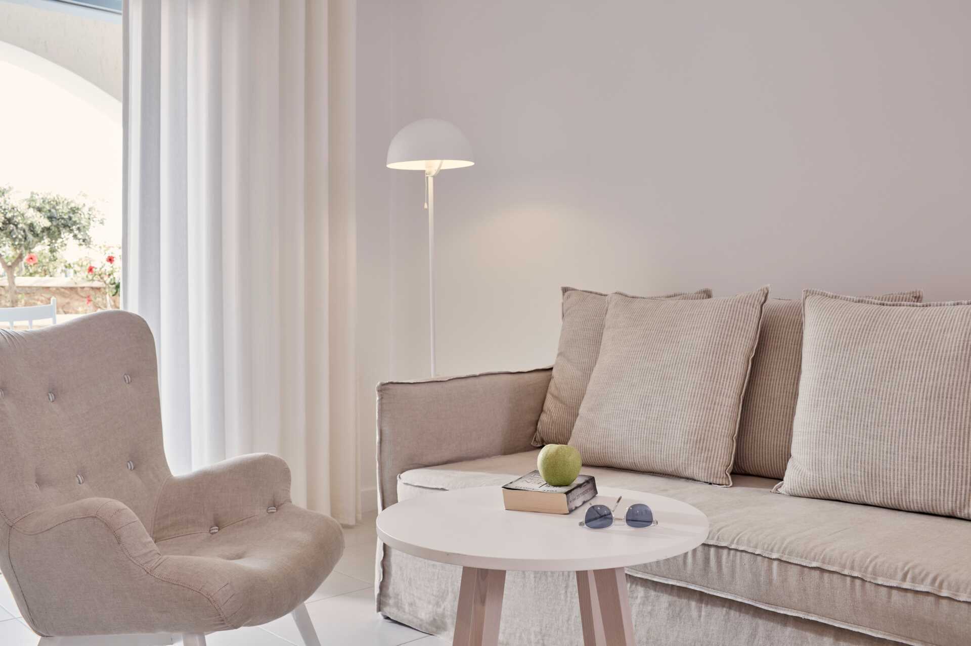 Juniorsvit på Santo Miramare Resort på Santorini, Grekland.