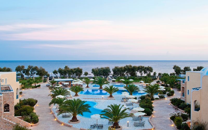 Santo Miramare Resort på Santorini, Grekland.