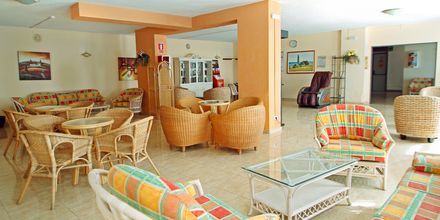 Lobby på hotell Servatur Caribe i Playa de las Americas på Teneriffa.
