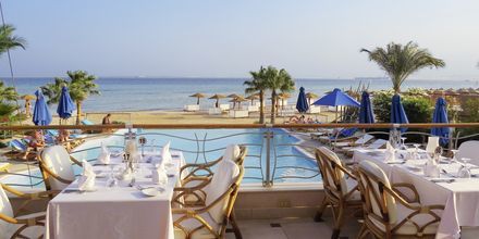 Restaurang på hotell Shams Prestige Abu Soma i Soma Bay, Egypten.
