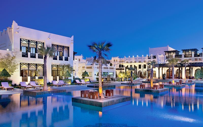 Femstjärniga hotellet Sharq Village & Spa i Doha, Qatar.