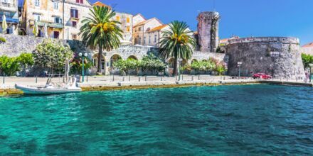 Korcula är en av de grönaste öarna i Adriatiska havet.