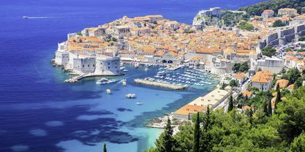Dubrovnik i Kroatien kom med på Unescos världsarvslista år 1979.