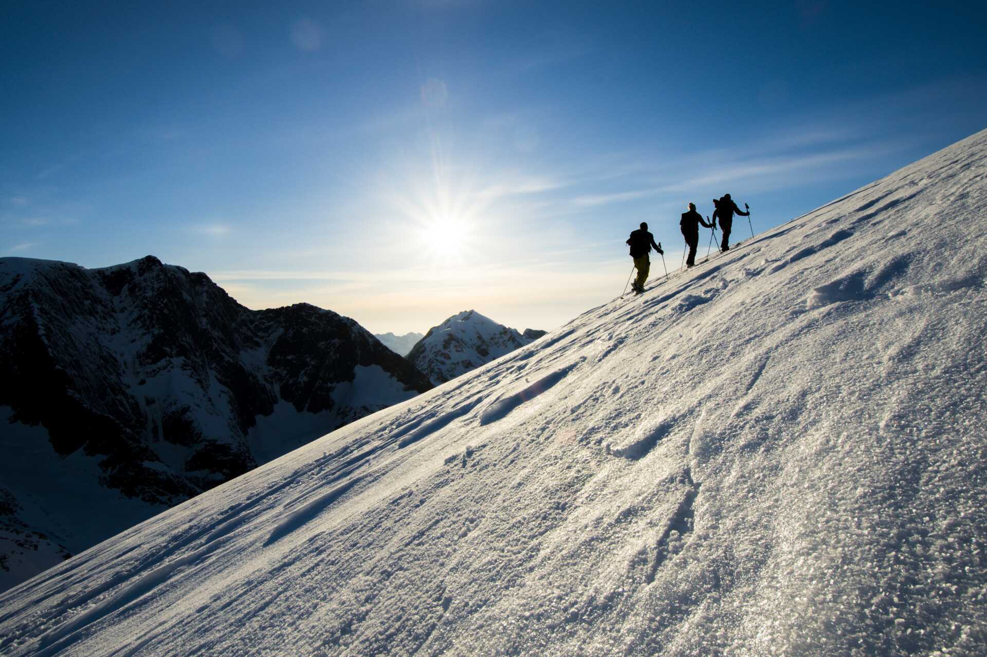Skitouring i Alagna och Gressoney