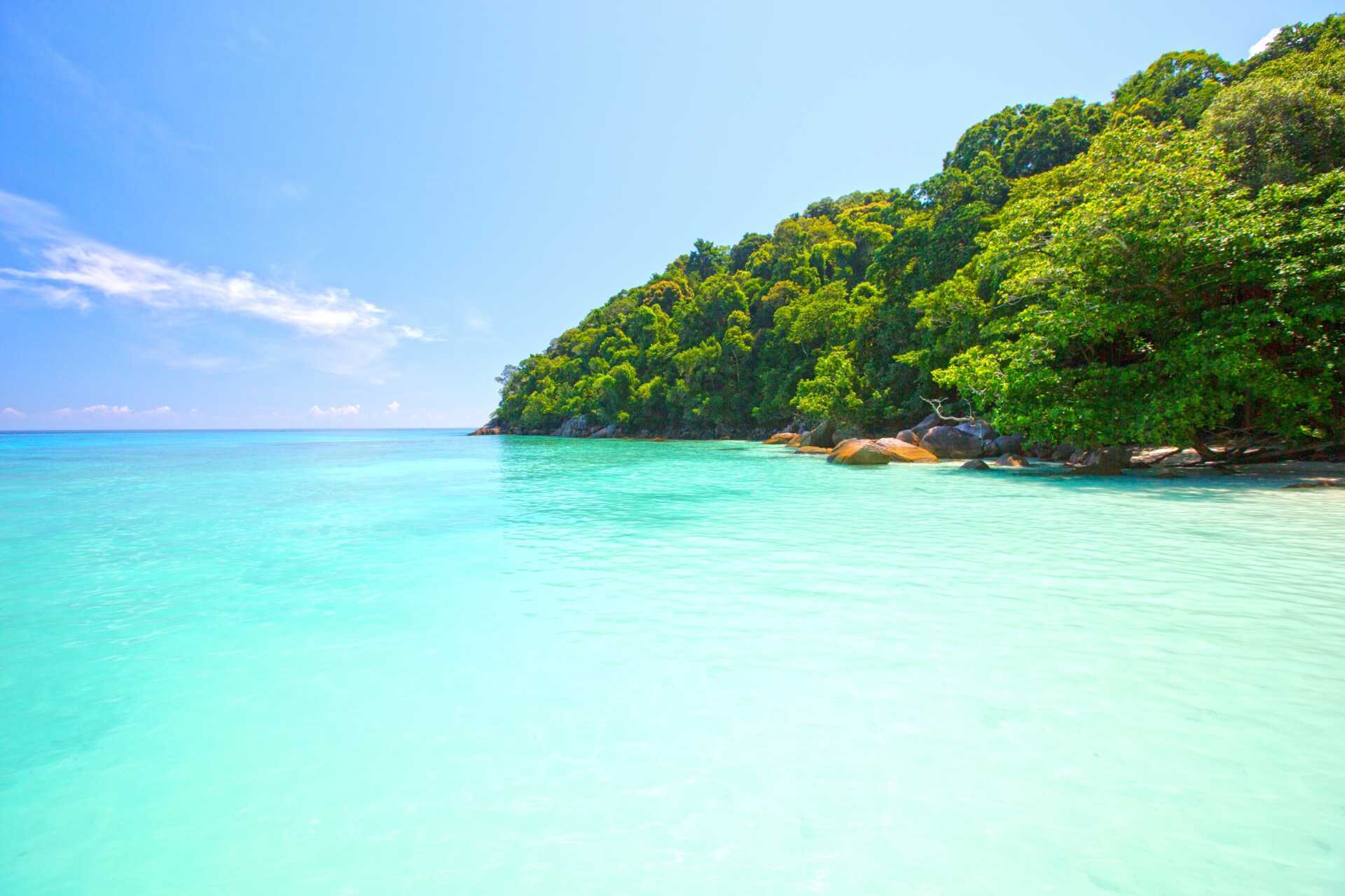Snorkling på Similan Island