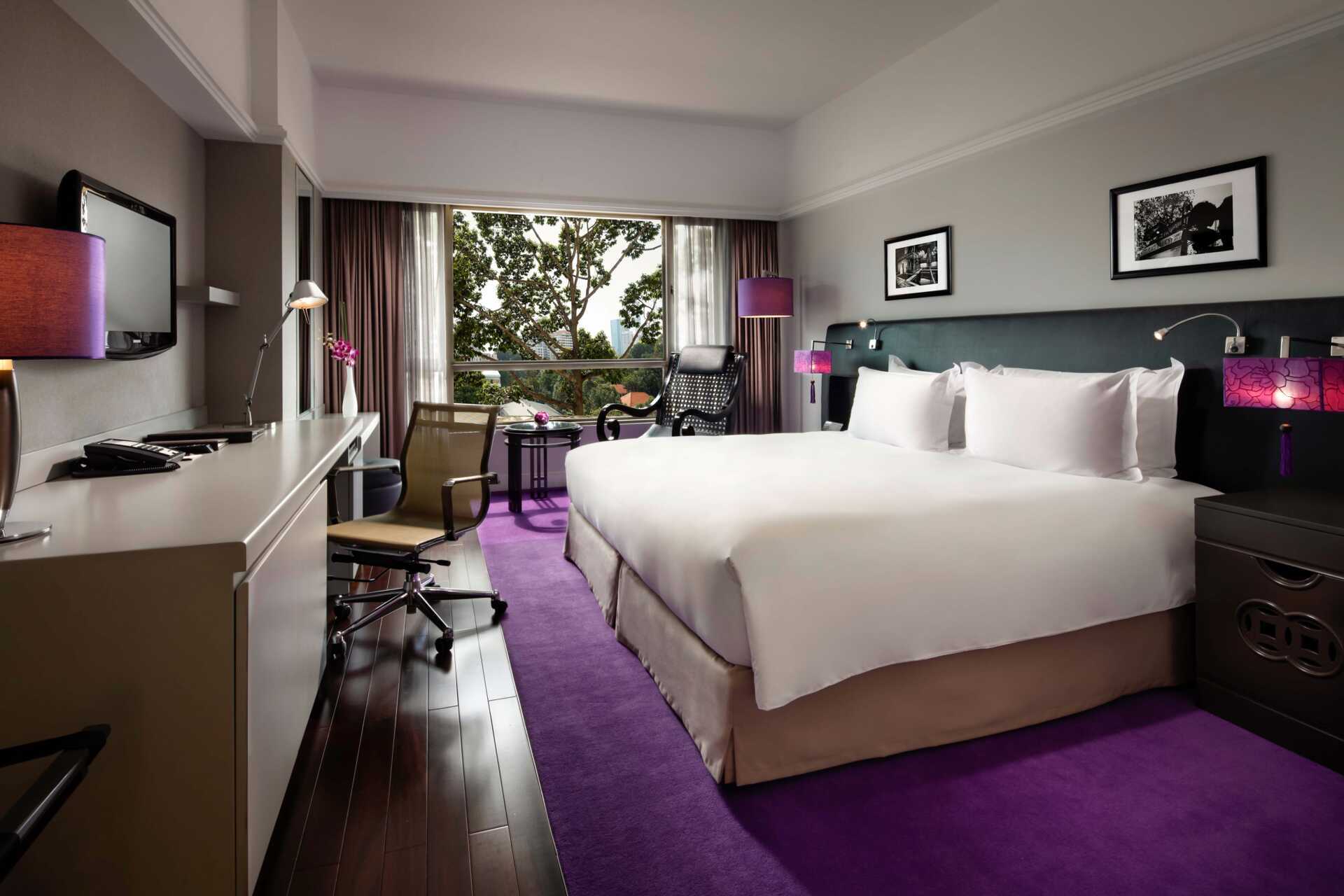 Superiorrum på hotell Sofitel Saigon Plaza, Vietnam.