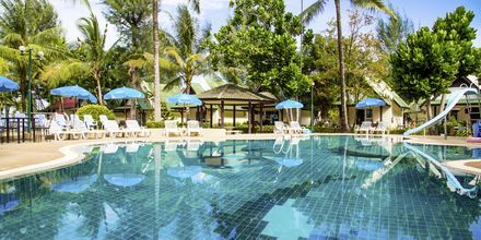 Poolområdet på hotell Southern Lanta Resort, Thailand.