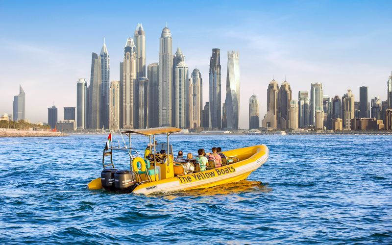 Speedboat sightseeing i Dubai – Marina Cruise - 60 min