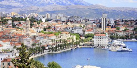 Veckan både börjar och slutar i Split på Kroatiens fastland.