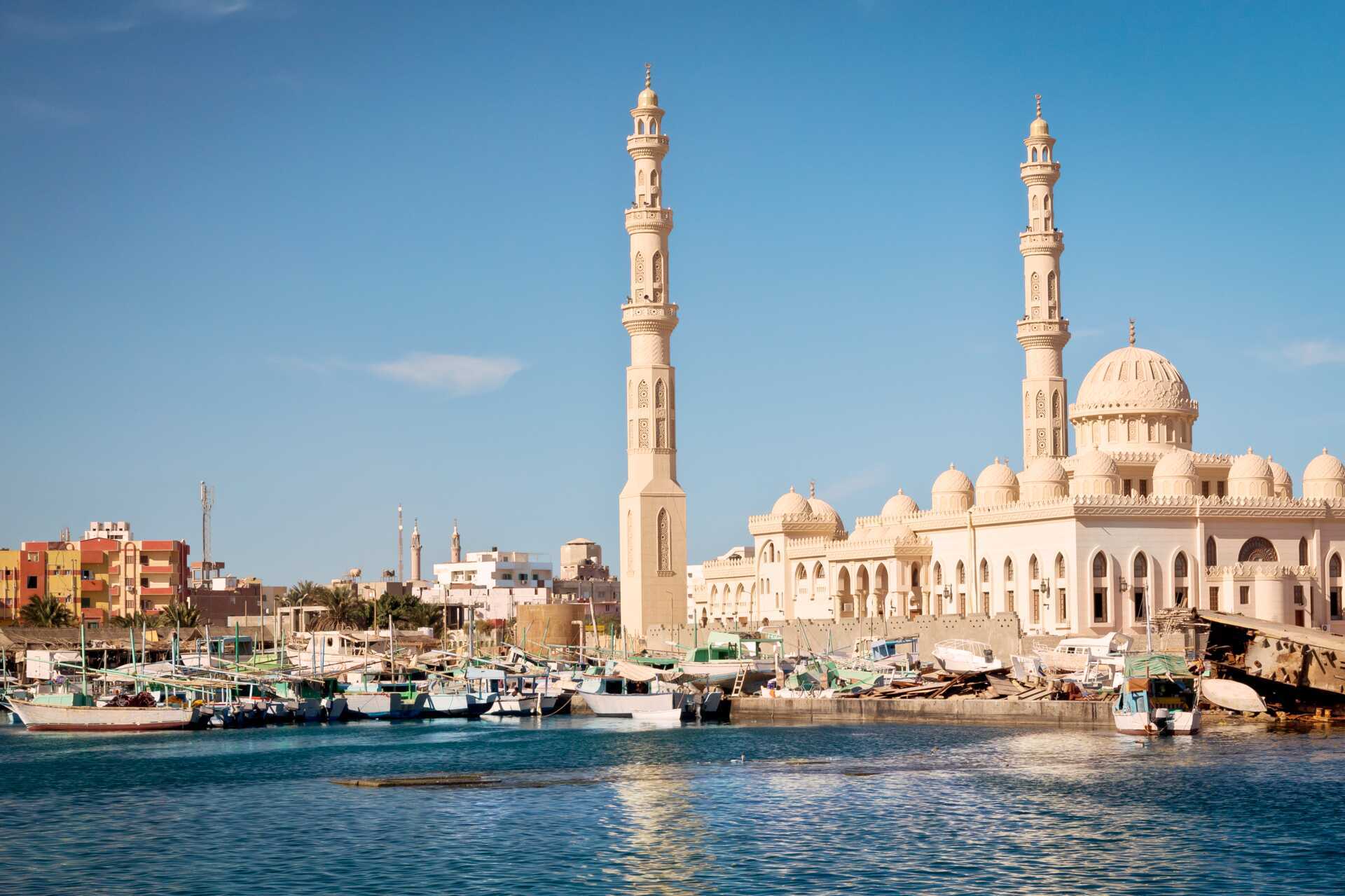 Gamla Marinan i Hurghada, Egypten.