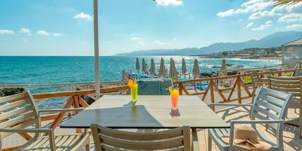 Restaurang på hotell Star Beach Village & Waterpark i Hersonissos på Kreta.