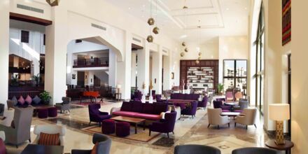 Lounge på hotell Steigenberger Aqua Magic i Hurghada, Egypten.