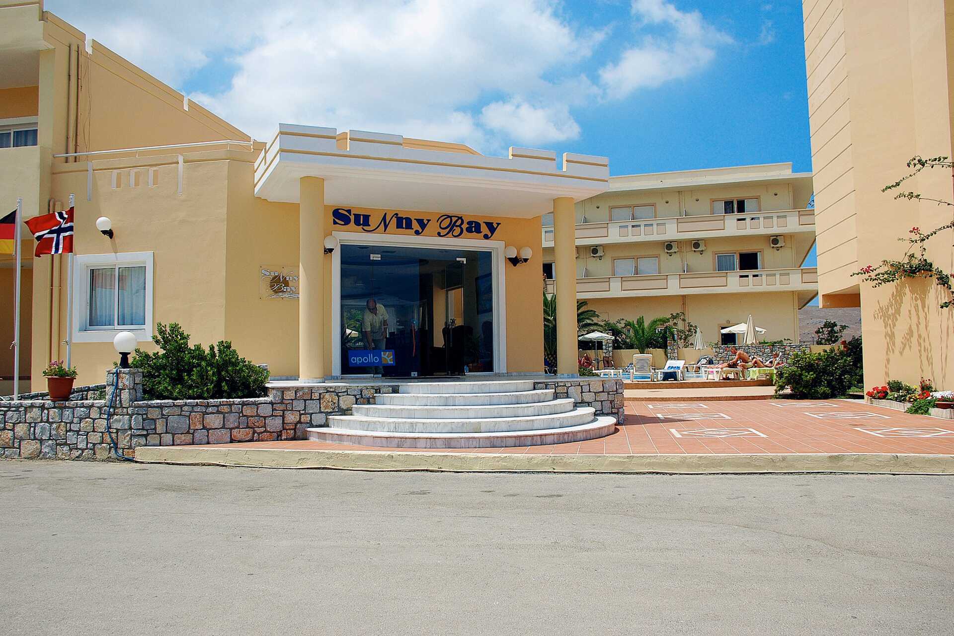 Hotell Sunny Bay i Kastelli, Kreta.