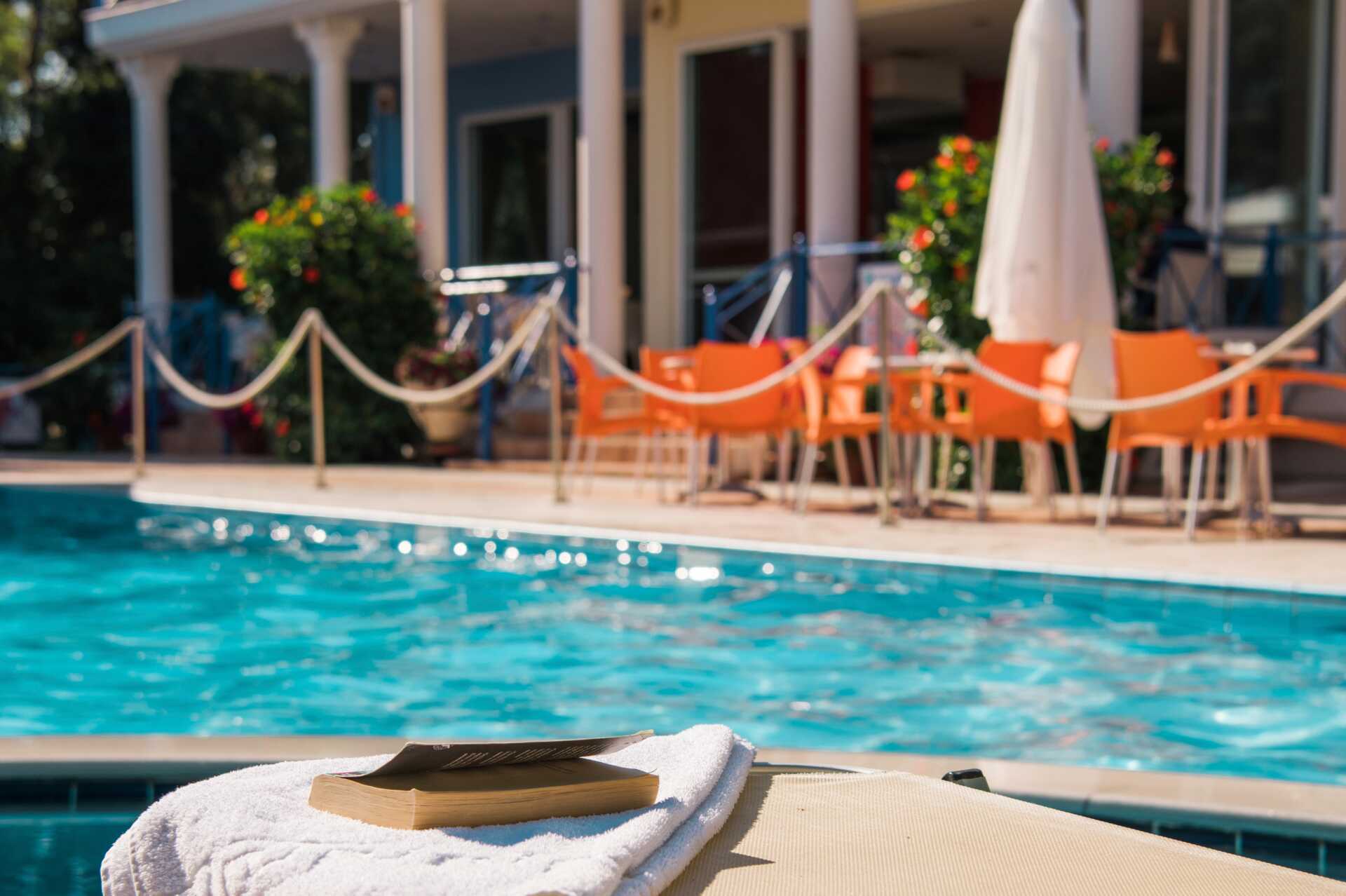 Hotell Paradise Ammoudia i Ammoudia, Grekland.