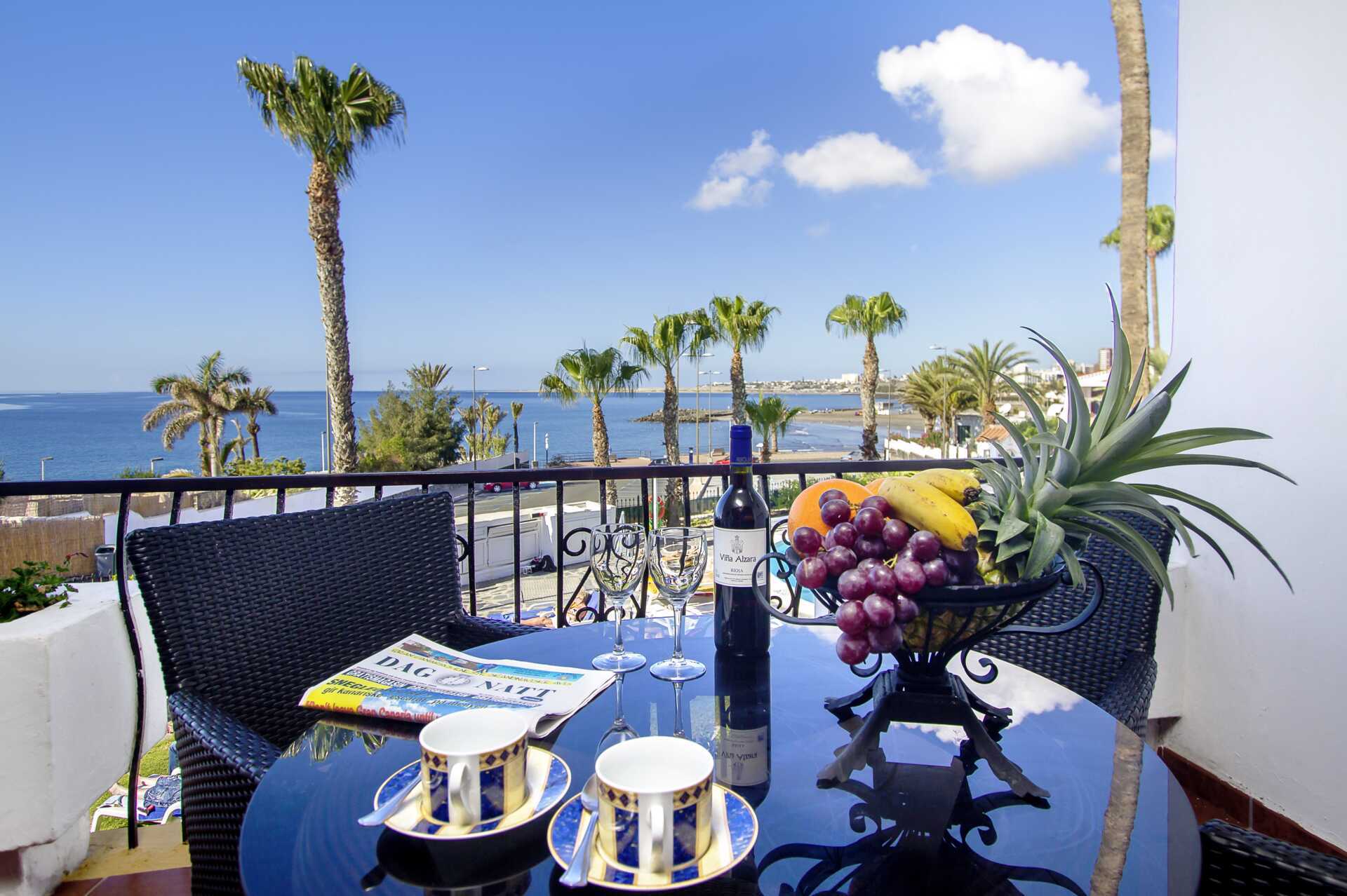 Tvårumslägenhet superior på hotell Sunsuites Carolina på Gran Canaria, Kanarieöarna.