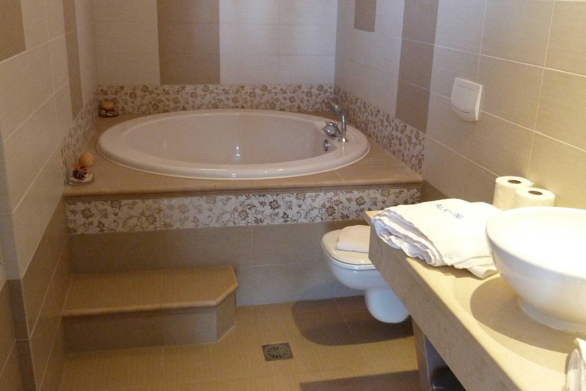 Superiorrum på hotell Alkyoni Beach i Naxos Stad, Grekland.