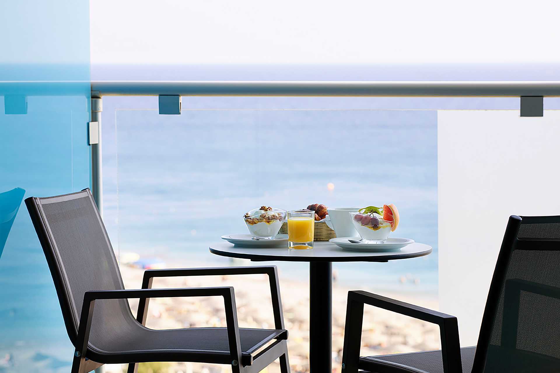 Superiorrum på hotell Aquarium View i Rhodos stad, Grekland.