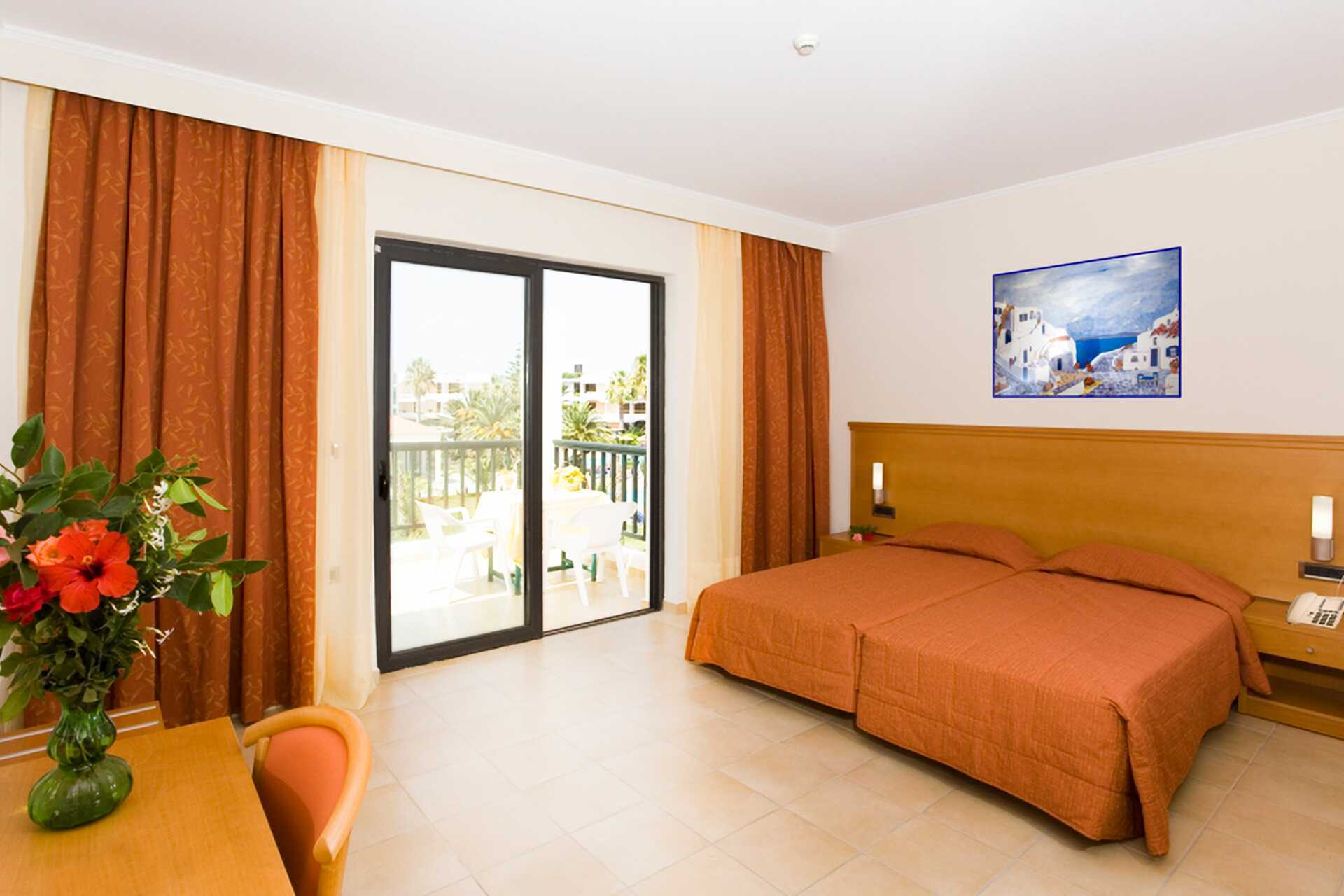 Superiorrum på hotell Tigaki Beach på Kos, Grekland.