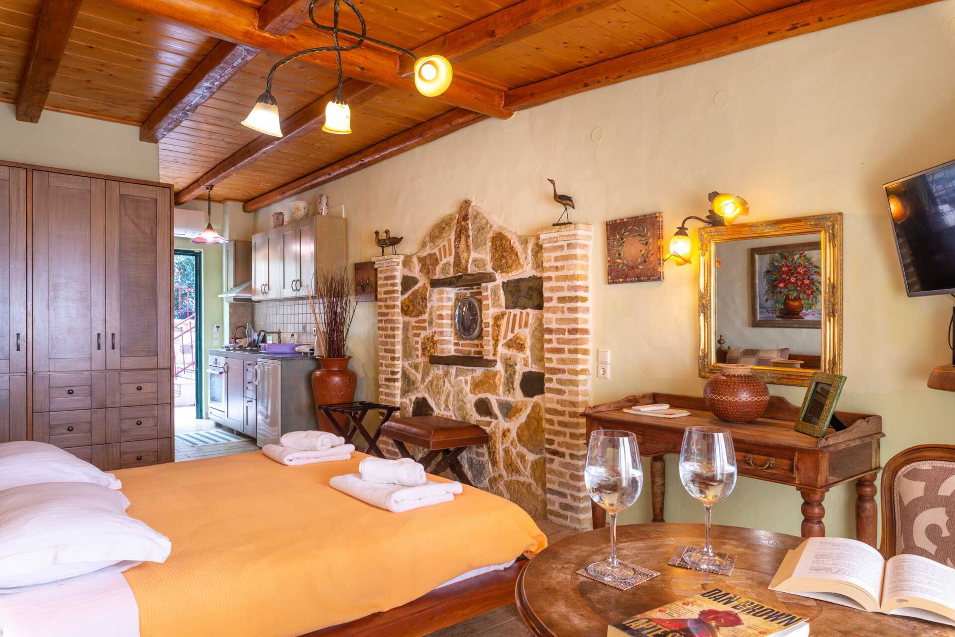 Superiorsvit på hotell Panorama  i Parga, Grekland.