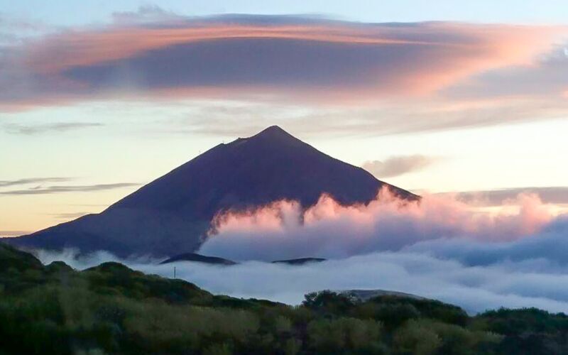 Teide by night - från syd