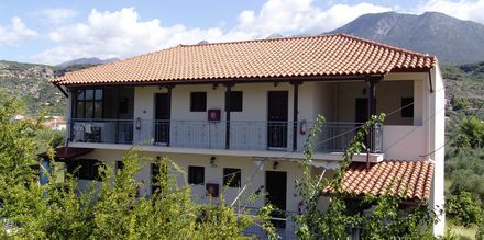 Hotell Theano i Stoupa, Grekland.