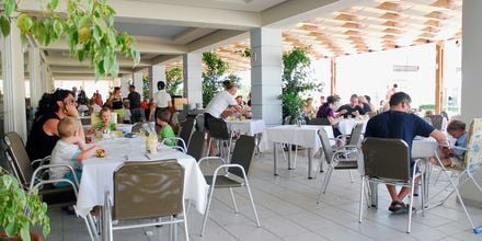 Restaurang på hotell Tigaki Beach på Kos, Grekland.