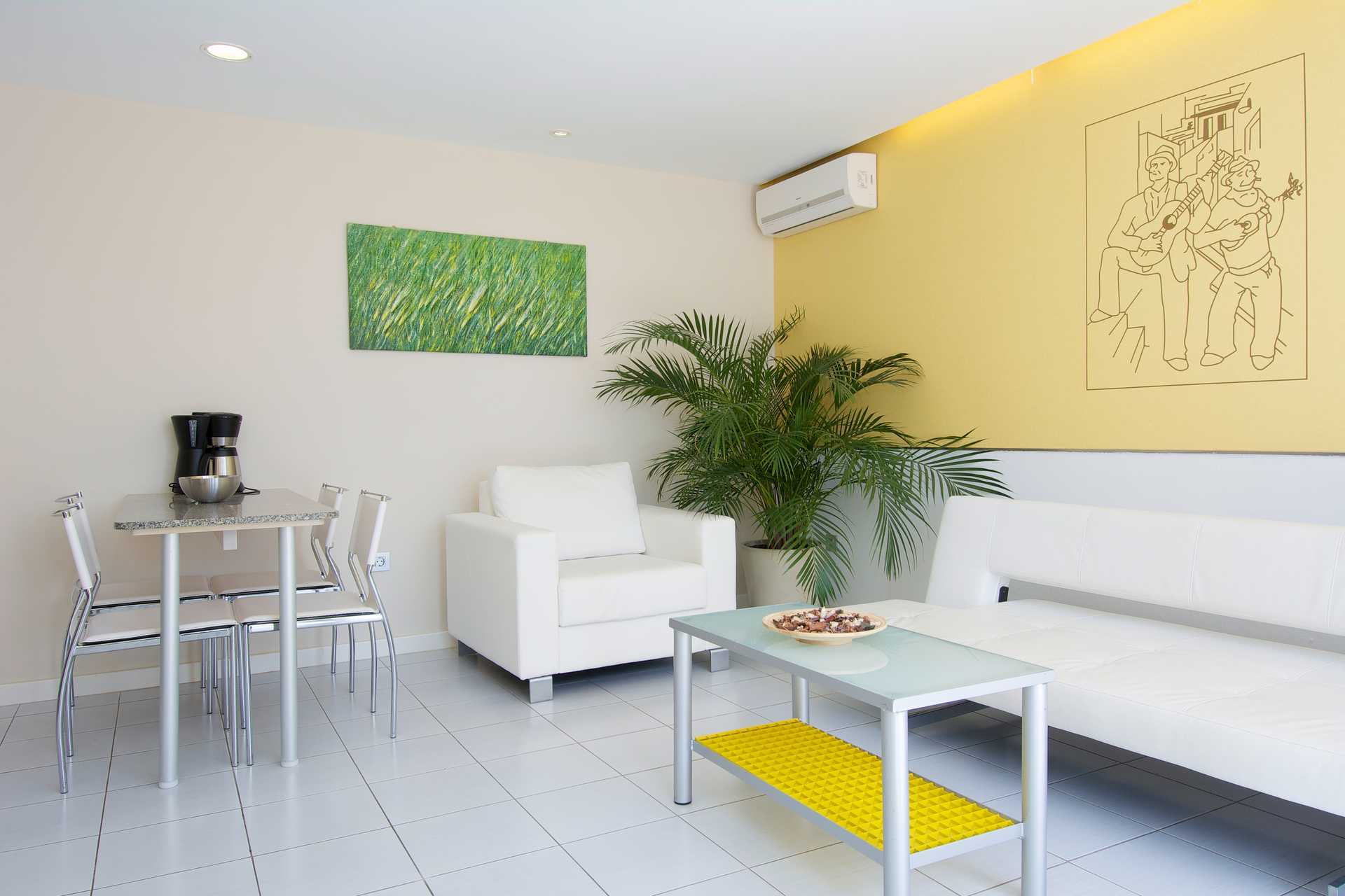 Trerumslägenhet deluxe på Riosol i Puerto Rico, Gran Canaria.