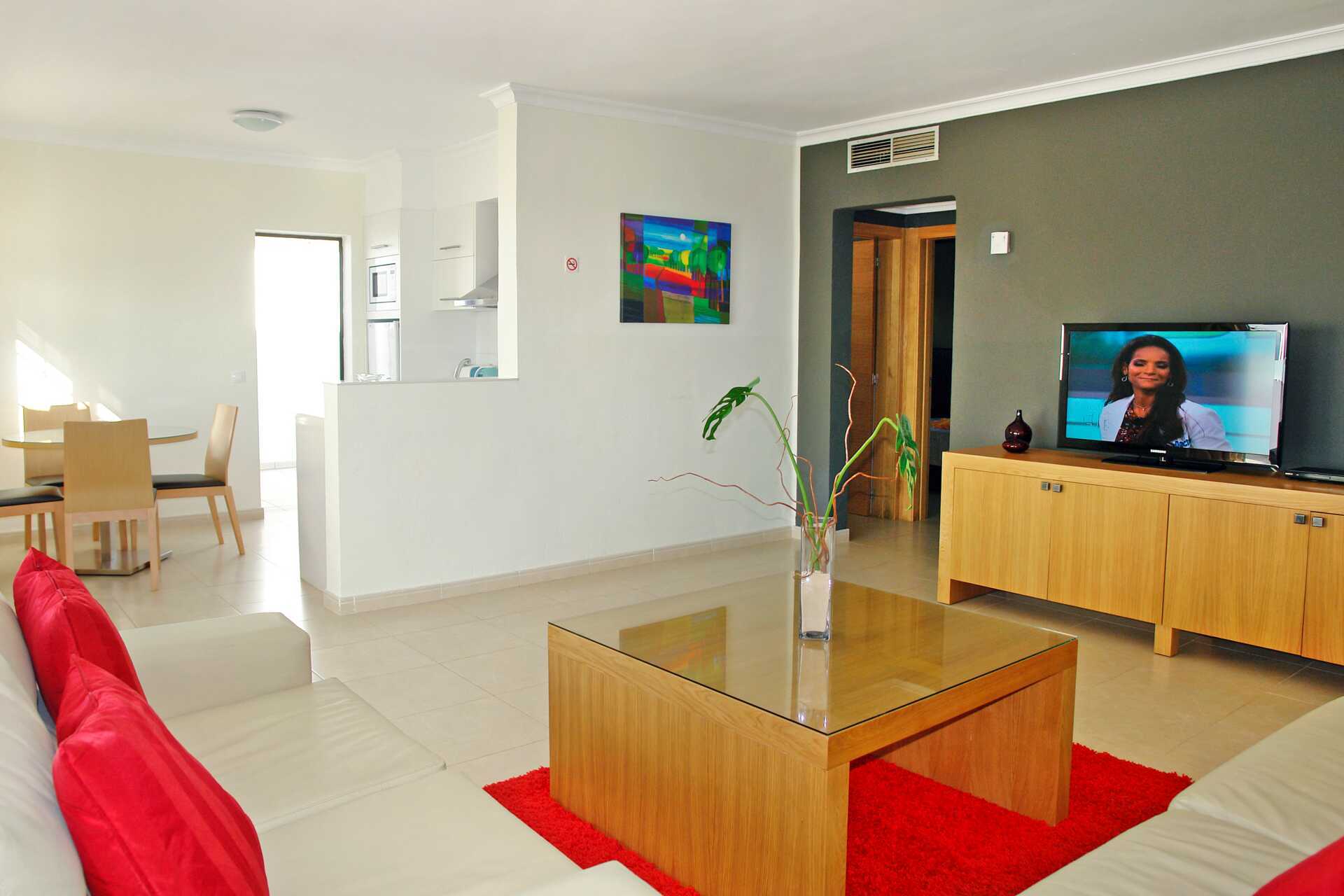 Trerumsvilla på hotell Costa Sal i Puerto del Carmen, Lanzarote.